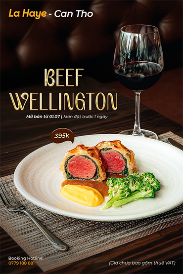 BEEF WELLINGTON - SPECIAL DISH | LA HAYE - CAN THO